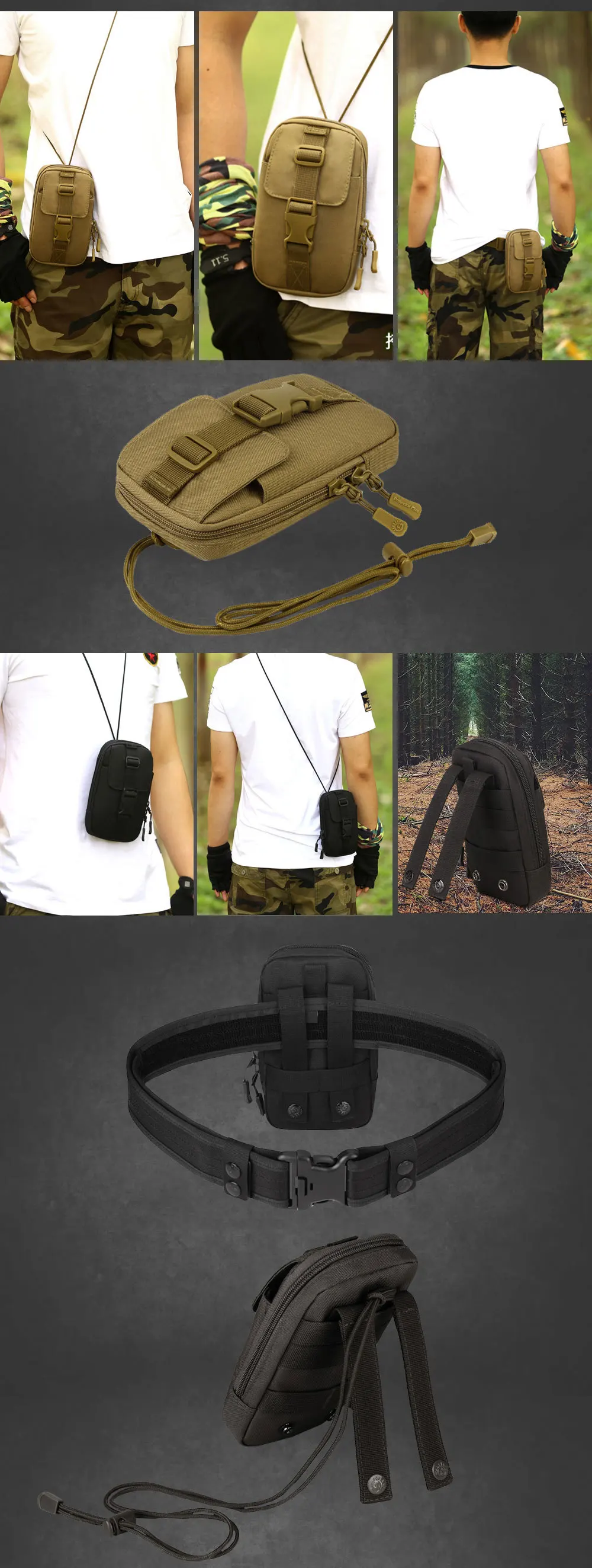 SINAIRSOFT MOLLE система аксессуаров Военная Спортивная уличная Сумка рыболовные сумки для скалолазания тактическая сумка армейская прочная дорожная походная сумка