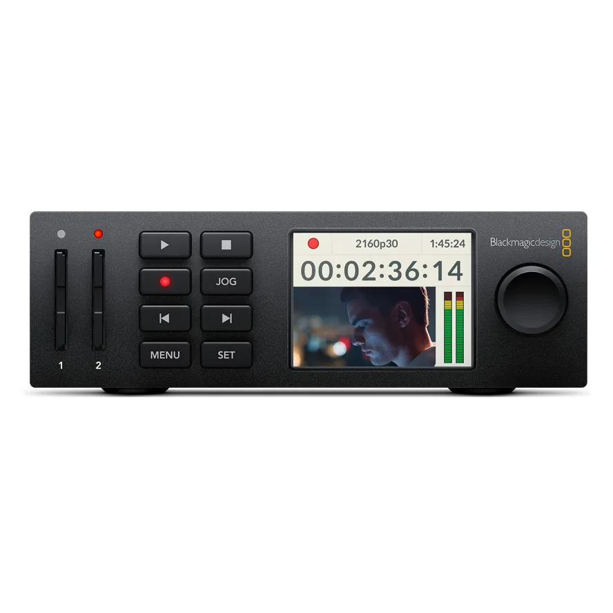 US $1.006.05 BMD Blackmagic Hyperdeck Studio Mini Portable Broadcast Record Playback Deck With 6GSDI VTR Style Controls Supports SD HD 3G