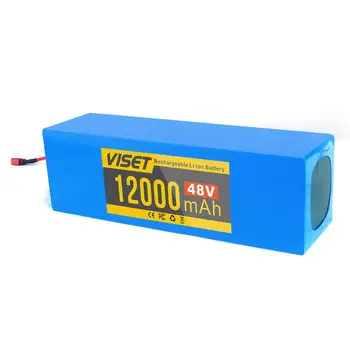 

New high quality 48v12ah electric bicycle rechargeable lithium battery 48v12000mah 18650 500w-800w motor battery pack 100% full