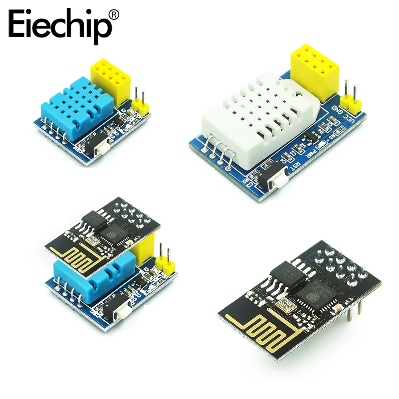 Цифровой датчик температуры и влажности DHT22 DHT11 ESP8266 ESP01 ESP-01S беспроводной модуль с