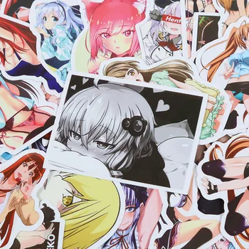 

100Pcs Anime Sexy Beauty Bunny Girl Sticker Otaku Welfare for Toy Mobile Phone Laptop Luggage Suitcase Skateboard Sticker