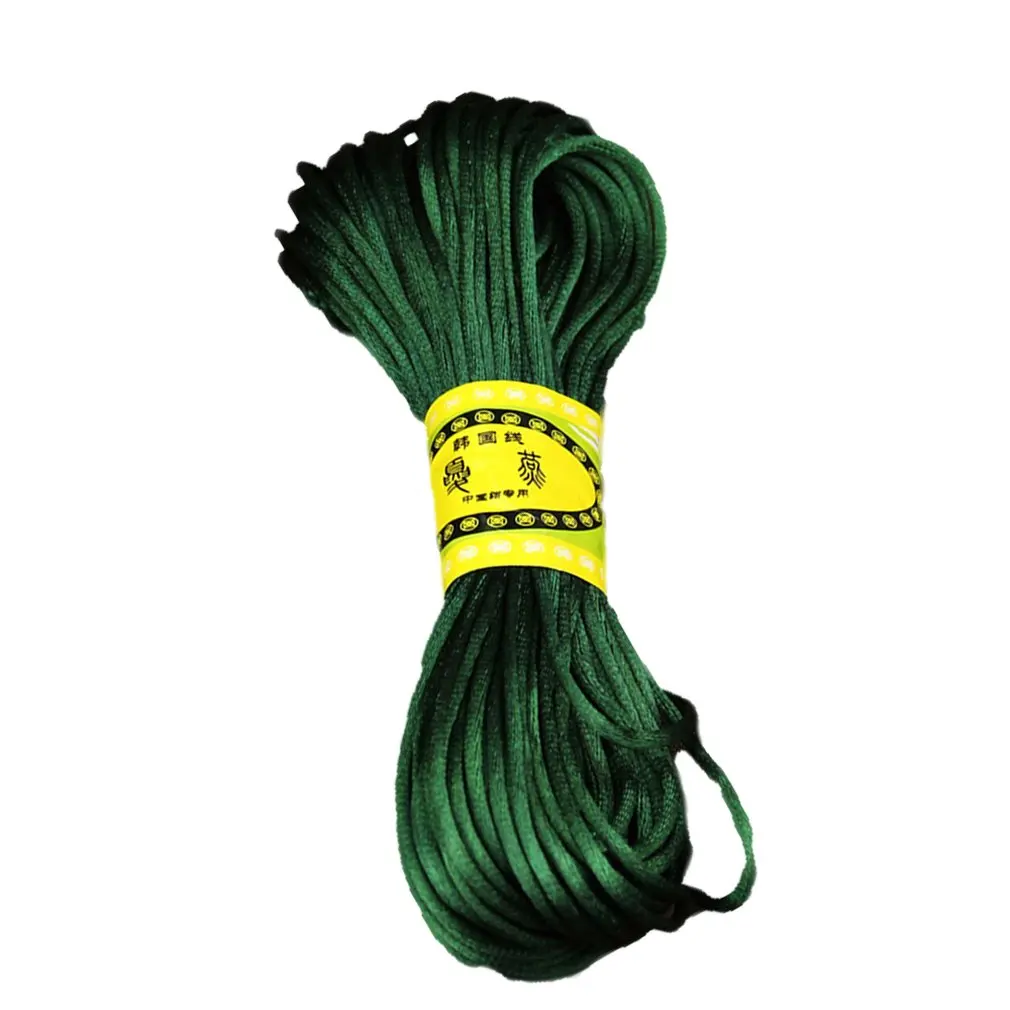 

Durable Nylon Chinese Knot Beading Jewelry Cord String Wire Thread DIY Bracelets Necklaces Crafts Use