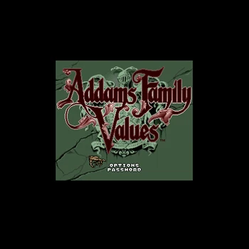 

Addams Family Values USA Version 16 bit Big Gray Game Card For NTSC Game Player