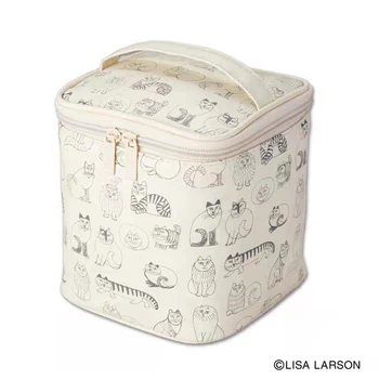 

Japanese Style Cute Organizer Storage Bag Waterproof Cosmetic Bag Lady Portable Three Dimensional Organizador Storage Bag EB50SN