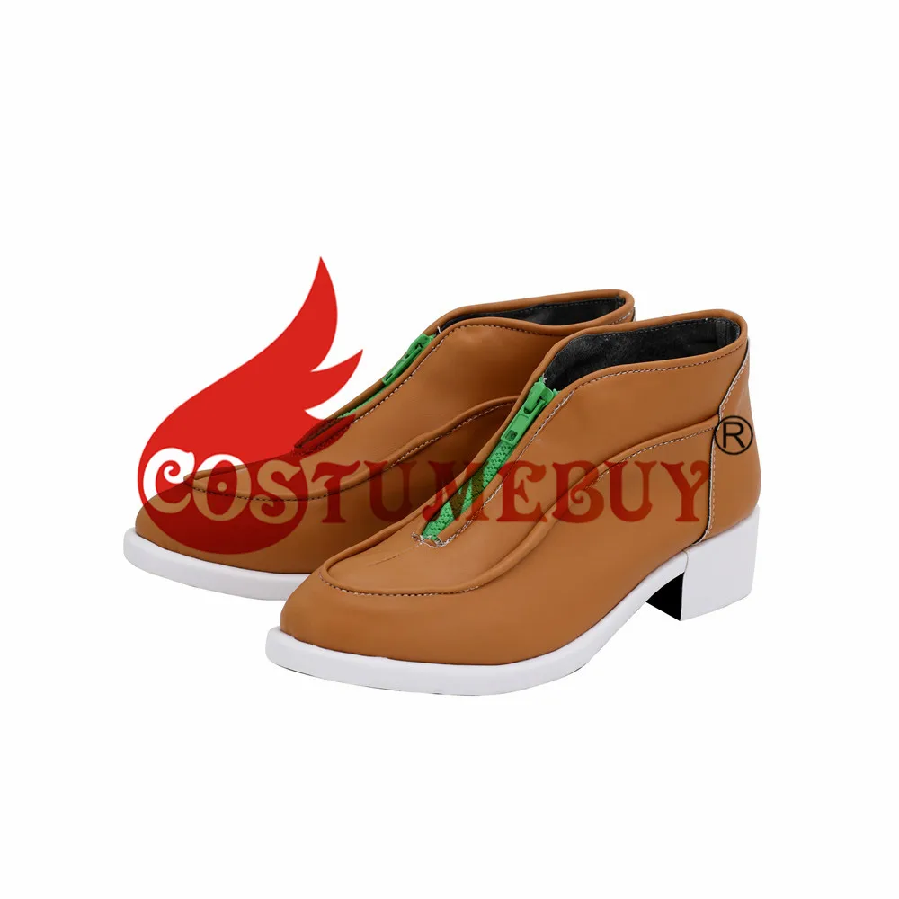 Сапоги для костюмированной вечеринки CostumeBuy JoJo's bighure Adventure Gold Wind jorno Giovanna; L920