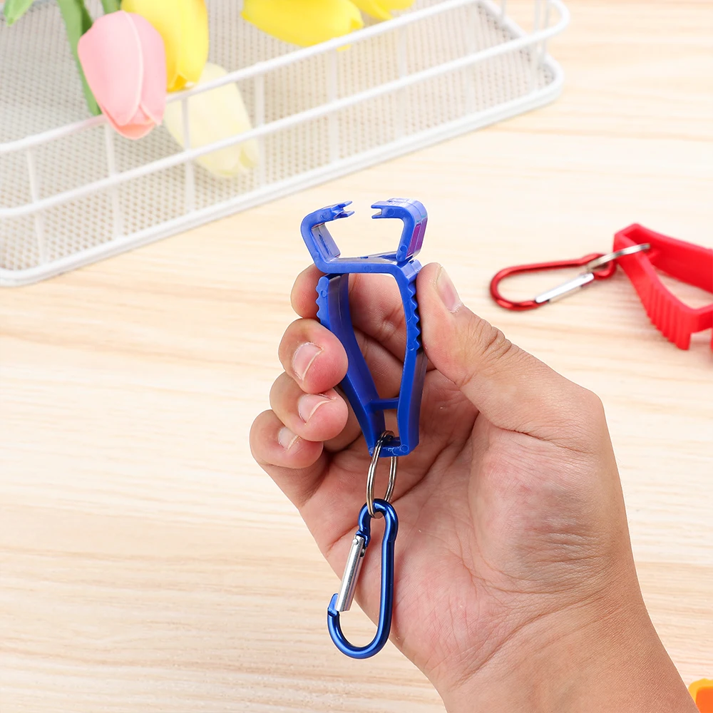 Handschuh Clip Halter Aufhänger Schutz Arbeit Arbeit Klemme Grabber Catcher Sicherheit Arbeit Heißer Sicherheit Arbeit Heißer Handschuh Grabber Clip Werkzeug liefert