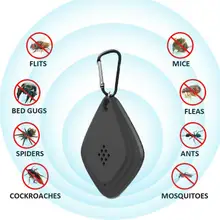Repelente ultrasónico de garrapatas, dispositivo repelente de garrapatas, antimosquitos, Control por USB, hogar