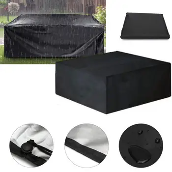 

12 Sizes Waterproof Outdoor Patio Garden Furniture Covers Sofa Desk Chair Table Protector Covers Rain/Snow/UA/ Dust Proof