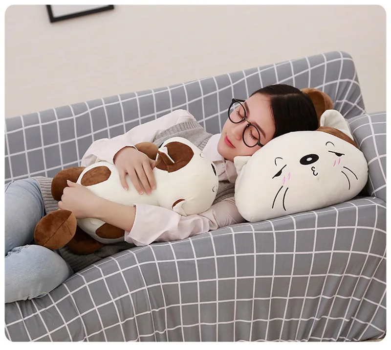 Милые, милые, хлопковые, эластичные, шерстяные вечерние пары, большие, кошачьи мордочки, подарок на День святого Валентина для девочек