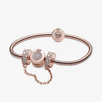 

Kakany 2020 Fashion New O-shaped Crown Safety Chain Series Bracelets Female Party Charm Accessories Exquisite Jewelry Gifts