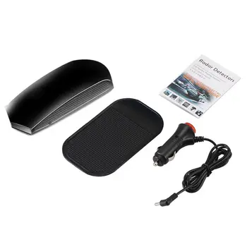

Car Radar Detector English Russian Auto 360 Degree Vehicle V3 Speed Voice Alert