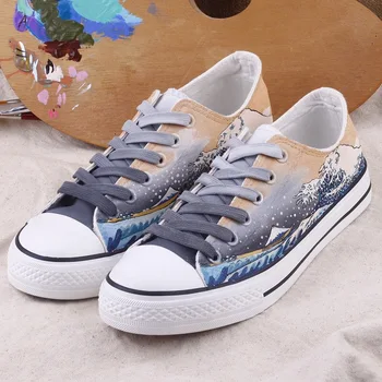 

Girl Breathable Vulcanized Shoes Cartoon Super Mom Air Mesh Sneakers Canvas Low Top Footwear for Girls