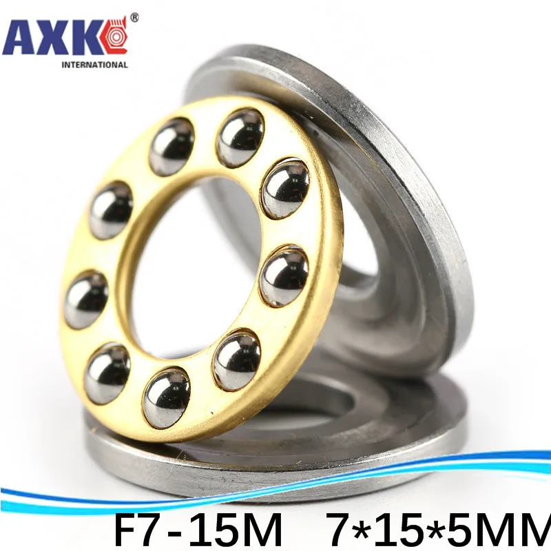 

Free Shipping Axial Ball Thrust Bearings F7-15M 7*15*5 mm Plane thrust ball bearing F7-15 M 7X15X5