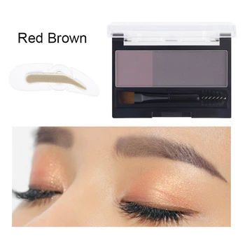

Instant Eyebrow Stamp Waterproof Makeup Set Adjustable Eyebrow Stamp Women Makeup Tools THJ99