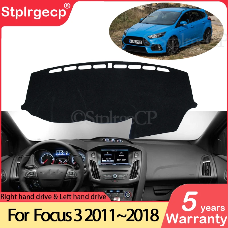 Нескользящий коврик для Ford Focus 3 2011 2012 2013 2014 2016 2017 2018 Mk3 | Автомобили и мотоциклы