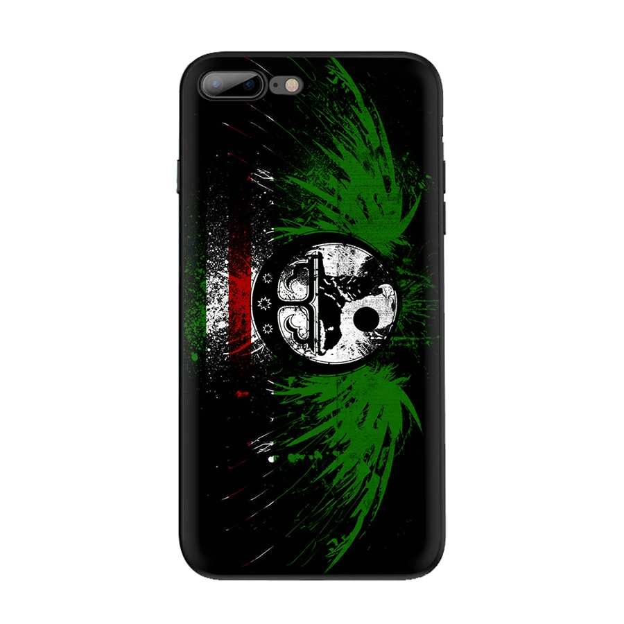 Чехол для мобильного телефона iPhone 11Pro XR X XS Max для iPhone 7 8 6 6s Plus 5 5S SE чехол TPU флаг Чеченской области - Цвет: B12