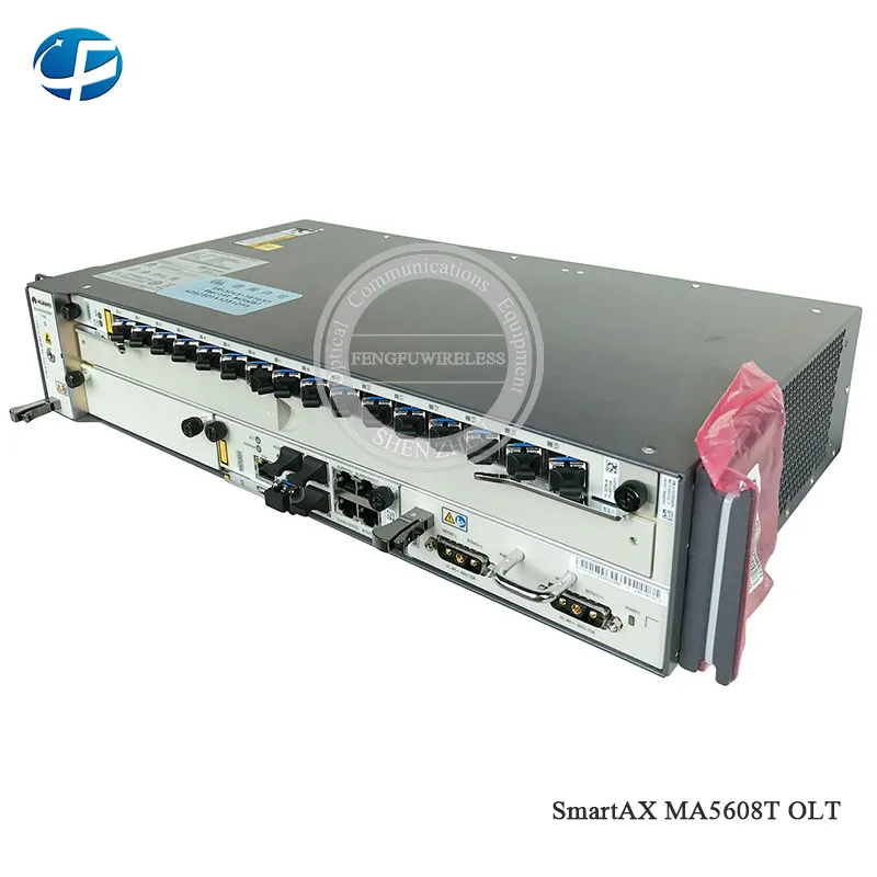 Волоконно-оптический MA5608T olt gpon2* 10G MUCD1+ 1* MPWC+ 16 портов GPFD C+ fibra оптика OLT
