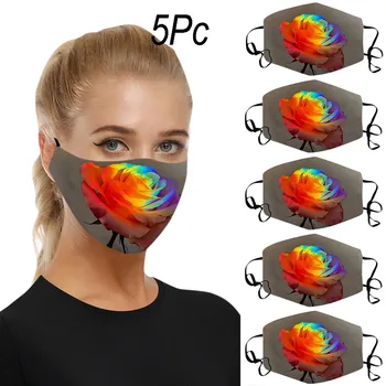 

Towel 5pc Mouth for Dust Protection Face Washable Earloop hower Microfiber Hair Wrap Towel Drying Bath Spa Head Cap Hat Women