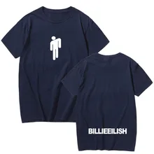 Билли эйлиш Футболка Harajuku вентиляторы белый хлопок для мужчин Camiseta Mujer Лидер продаж мужской эстетический Топ тройник Плюс Размер Уличная