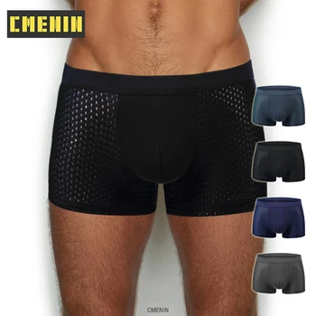 

CMENIN Sexy Man's underwear Boxer Shorts Low waist Free Shipping Mens Boxershorts Underware Boxers Cueca Underware CM002