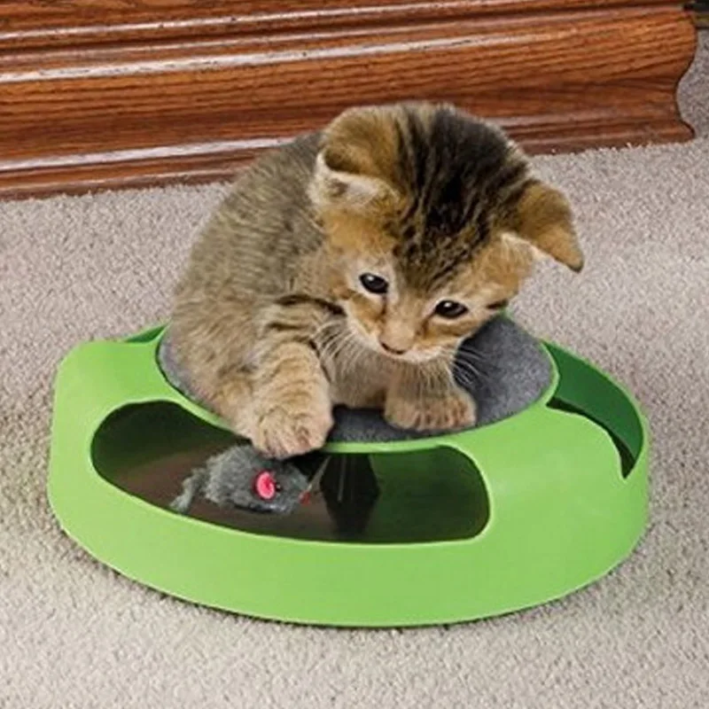 

Pet Cat Toy Catch Mouse Funny Toy For Cat Playing Toy with Mice Cute Cat Mouse Toy Catch the Motion Mouse