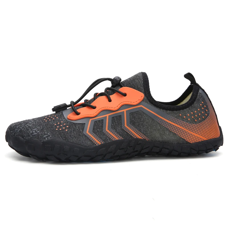 Changxing-A15-DGrey Обувь для плавания, дайвинг, акваобувь унисекс, мужские походные кроссовки, пляжные сбалансированные быстросохнущие на серфинге, Уличная обувь для водных видов спорта - Цвет: Changxing-A15-DGrey
