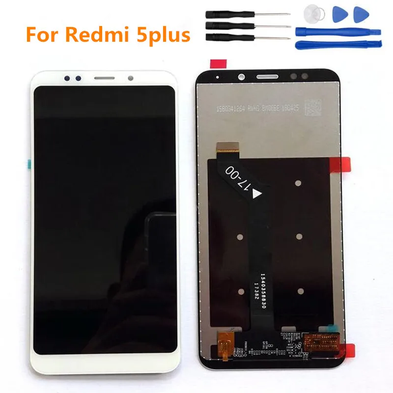 

For Xiaomi Redmi 5 Plus / Redmi 5Plus MEG7 Full LCD DIsplay + Touch Screen Digitizer Assembly With Frame Repair Parts 6.0 inch