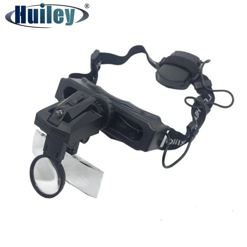 20x Ювелирный инструмент шлем оголовье лупа с подсветкой для фар часы ремонт