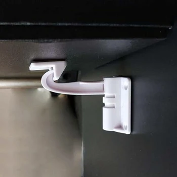 価格 1pcベビーsafeyキャビネットロックに見えない引き出しラッチロックベビーセキュリティ子供保護ラッチ安全食器棚ドアロッカー