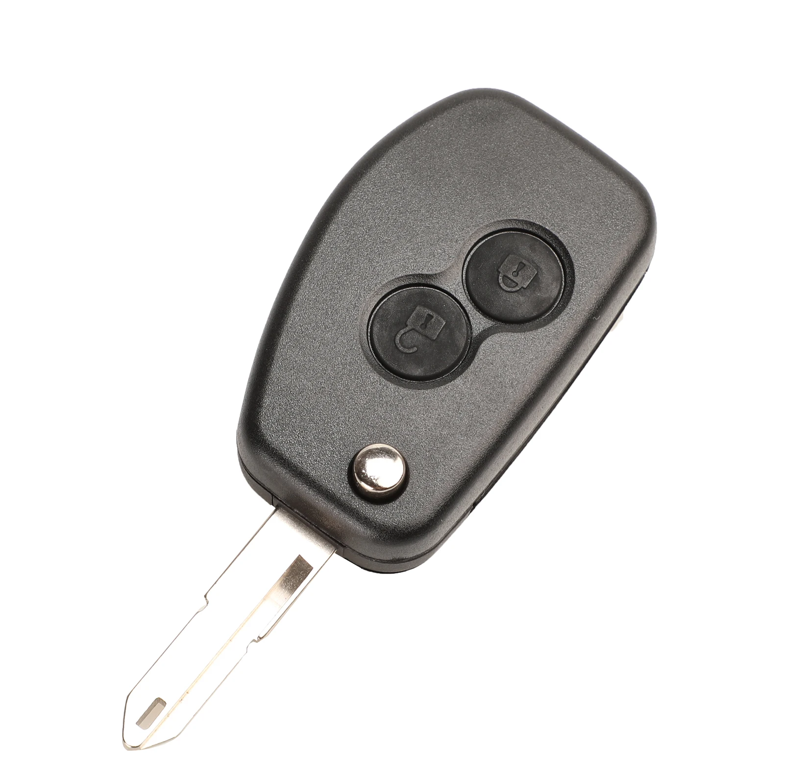 Jingyuqin VAC102 для Renault Megane Dacia модус Espace Duster Clio 2 кнопки флип складной пульт дистанционного управления автомобиля модифицированный Брелок чехол