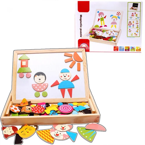 Wooden Puzzle for Kids Made Minimal