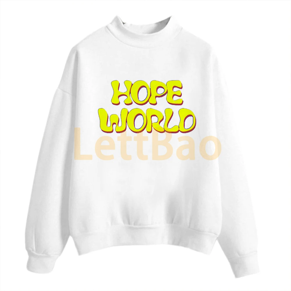 Толстовка с надписью Hope World для женщин и мужчин Модный пуловер зимняя 2020 женский