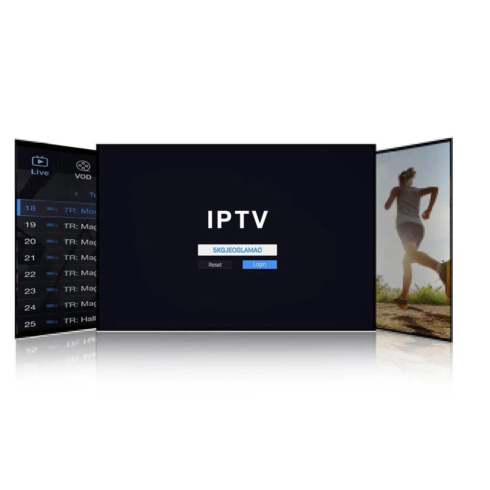 IP tv подписка VOD 9000+ каналы Португалия Франция Великобритания Немецкий Арабский Швеция французский Польша M3U tv Smart tv Box Mag Код IP tv