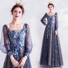 Длинное Foraml вечернее платье с кристаллами из бисера vestido de festa вечерние платья настоящая фотография DR09S