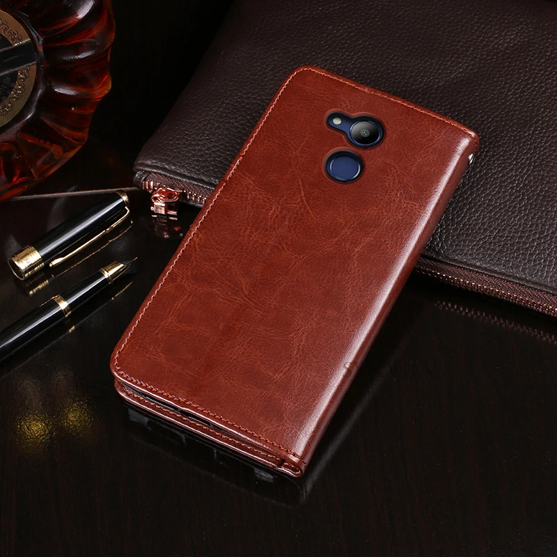 Чехол-книжка для Honor 6X BLN-AL10 BLL-L22 BLN-L21 2017 кожа мягкий ТПУ силиконовый | Мобильные