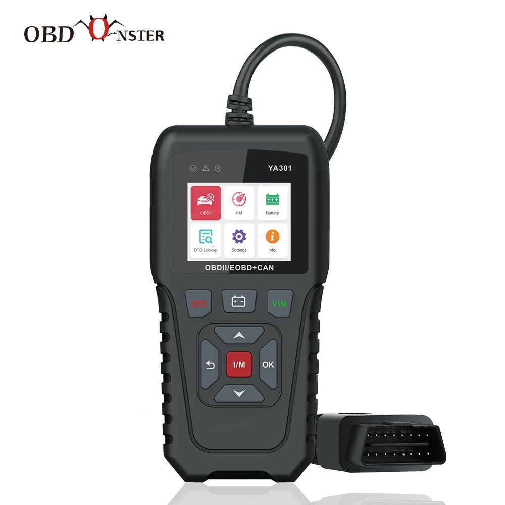 

OBDII diagnostic Tool scanner Car Code Reader FREE Update With USB Engine Battery Tester PK CR319 KW590 EOBD Auto Obd2 scanner