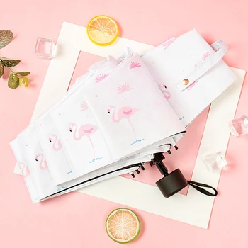 

50% Folding Umbrella Pocket Sunshade Sun Protection UV Protection Light Mini Girl Rain and Umbrella