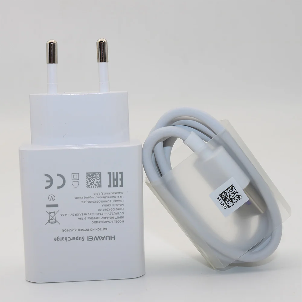 huawei 5V 4.5A USB Supercharge быстрое зарядное устройство 22,5 w адаптер 5A type C кабель для mate 20 X P30 P20 Pro P10 Plus mate 9 10