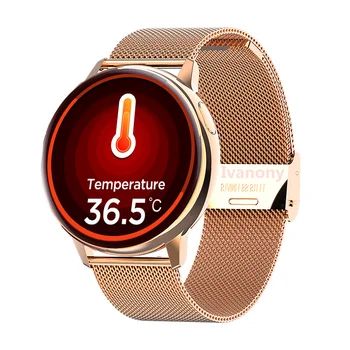 

Smart Watch Women S30 Smartwatch Men ECG Heart Rate Monitor Blood Pressure Oxygen Body Temperature IP68 Waterproof VS S20 SG2