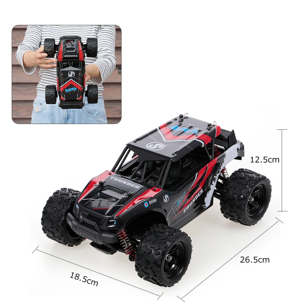 1/18 4WD RC Cars 2.4Ghz Radio Control RC Cars Toys High speed Trucks Off-Road Trucks Toys for Children Toys Kids Suprise Gifts