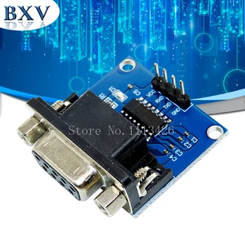 

10PCS MAX3232 RS232 to TTL Serial Port Converter Module bxv DB9 Connector MAX232