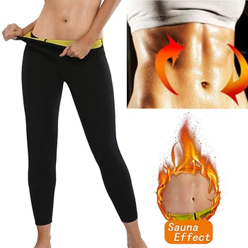 

Women's Thermo Body Shaper Slimming Pants Neoprene for Weight Loss Waist Fat Burning Sweat Sauna Capris Leggings Shapers