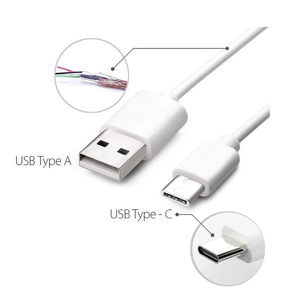 Высококачественный USB кабель для зарядки PS5 контроллера Sony Playstation 5 беспроводного