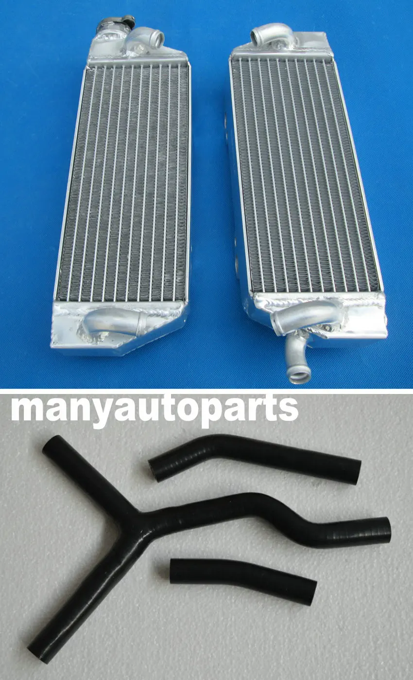 Алюминий радиатор шланг для KTM 125/200/250/300 SX EXC/XC/MXC 98-07 06 05 04 оранжевый