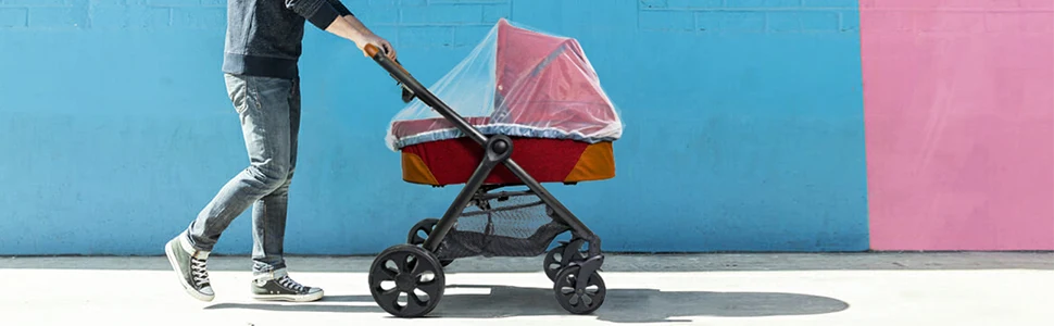 Baby Stroller Pushchair Mosquito Insect Shield Net Safe Infants Protection Mesh Stroller Accessories Mosquito Net 150cm baby stroller accessories essentials