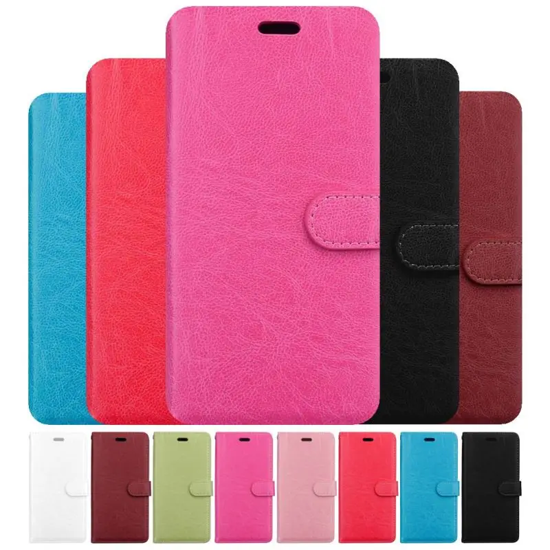 Кожаный чехол-подставка для Fundas sony XZ3 XZ4 Compact L2 L3 XA2 Plus XA3 Ultra XZ2 Премиум одноцветная деловая рамка DP08G