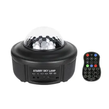 

New Music Starlight Projection Lamp Led Bluetooth Voice Beside Laser Stage Light Control Gypsophila Light Lamp Spin Glow J6R4