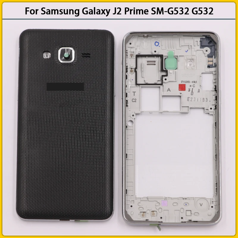10 шт Для Samsung Galaxy J2 Prime G532 G532H G532F G532G корпус Mid Безель средняя рамка задняя крышка