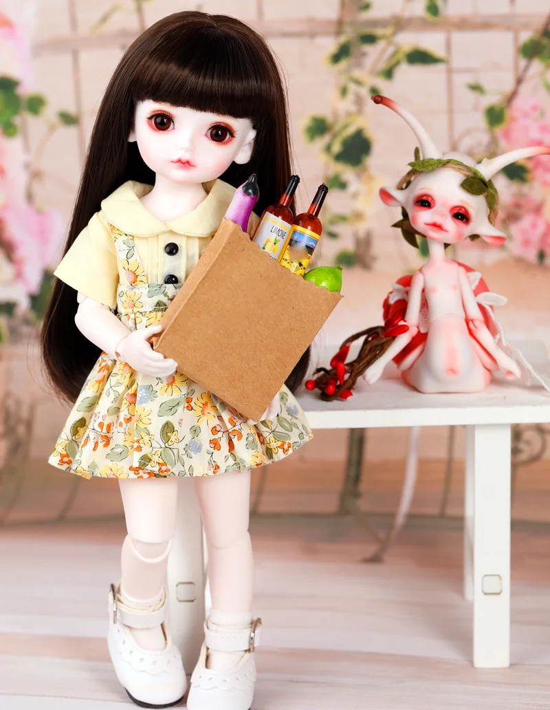 1/6 масштабная кукла Обнаженная BJD милая девочка BJD/SD полимерная фигурка кукла DIY модель игрушки подарок. Не входит в комплект одежды, обуви, парика A0113Rita YOSD