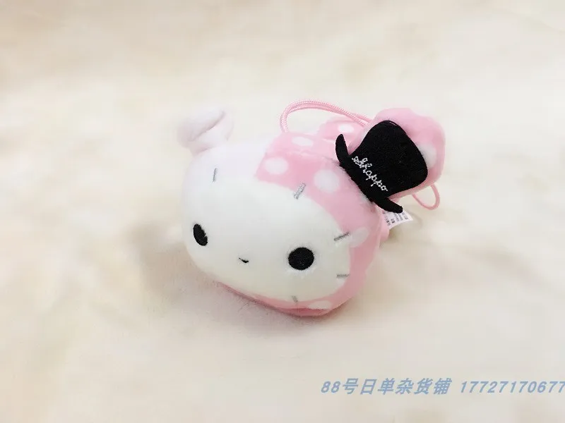 Sentimental Circus Kutusita Nyanko Rilakkuma 봉제 키 체인 가방 키 체인, 오리 곰 애니메이션 귀여운 귀여운 키 체인, 어린이 장난감 선물